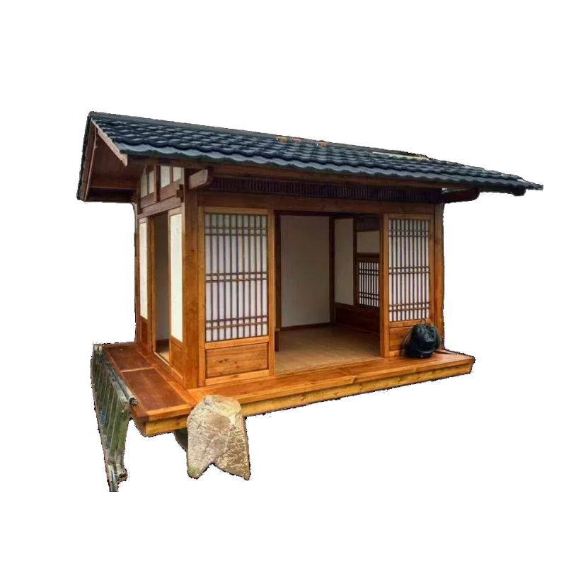 安徽仿古防腐木中国风木屋